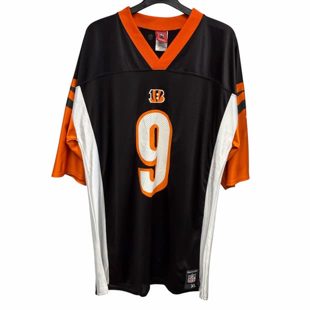 NFL X 리복 신시내티 뱅골스 유니폼 풋볼 져지 XL