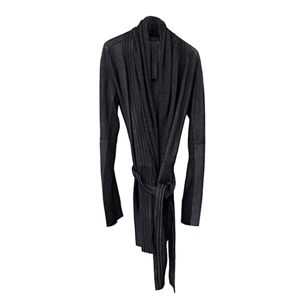 ISAAC SELLAM lambskin coat