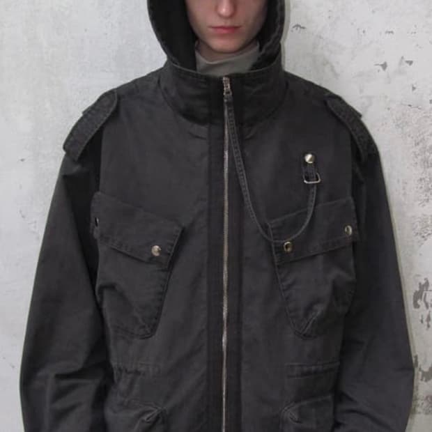 파르티멘토 우먼 필드자켓 차콜자켓