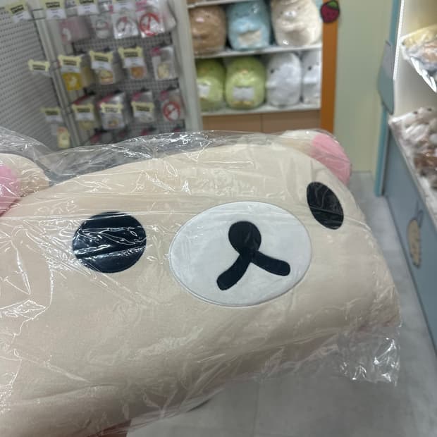 코리락쿠마 모찌 베개 새상품