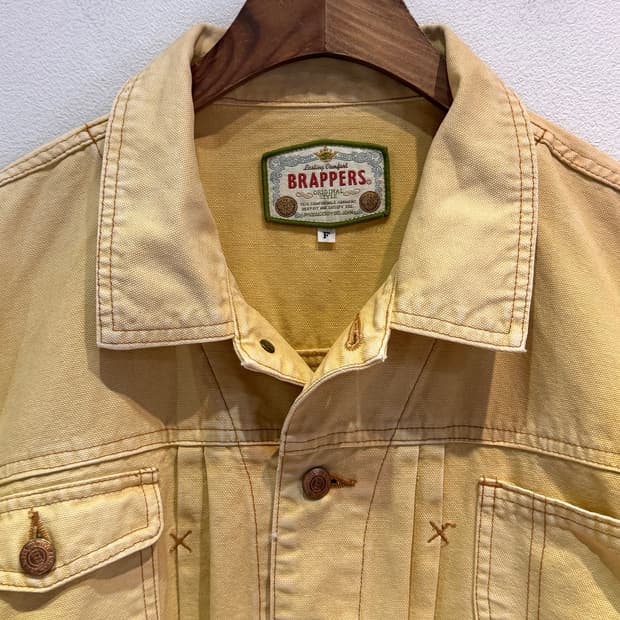 BRAPPERS(by BIG JOHN) Yellow DenimJacket