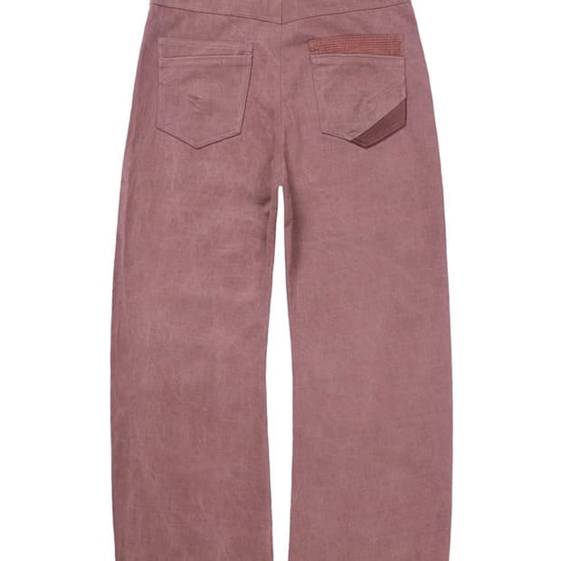 S M L XL 엑슬림 xlim 시퀸스 데님 팬츠 레드 새제품 판매