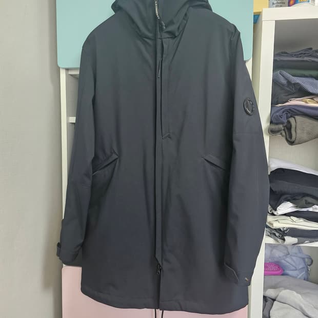 씨피 CP컴퍼니 롱 후드 자켓 나일론 팔아요