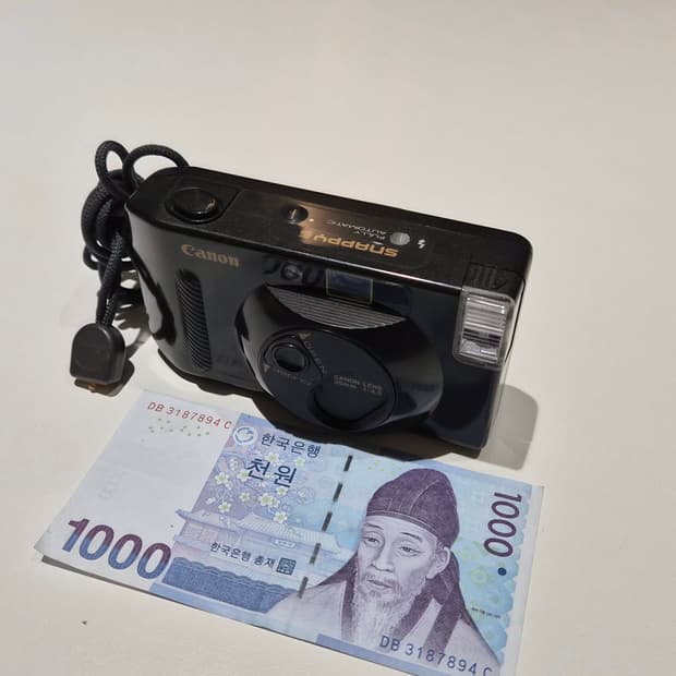 작례O 감성 영화 무드 캐논 snappy s 필름카메라 빈티지 필카