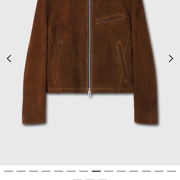 [L] 토니웩 디트로이트 카프 스웨이드 자켓