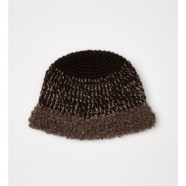 낫띵에브리띵 버킷햇 브라운 