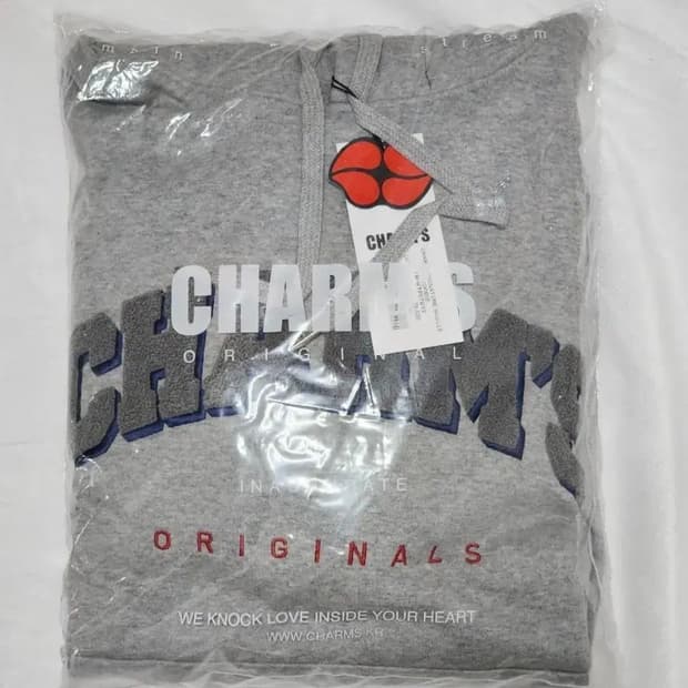 참스 후드 품절템 손민수 참스 시그니처 부클 후드티