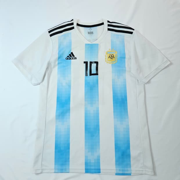 18-19 아르헨티나 국대 메시 유니폼 져지 정품 L