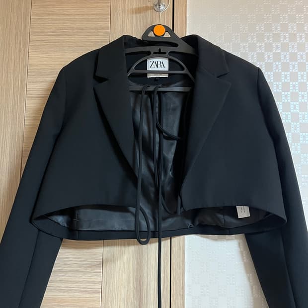 자라 리본끈 블레이저