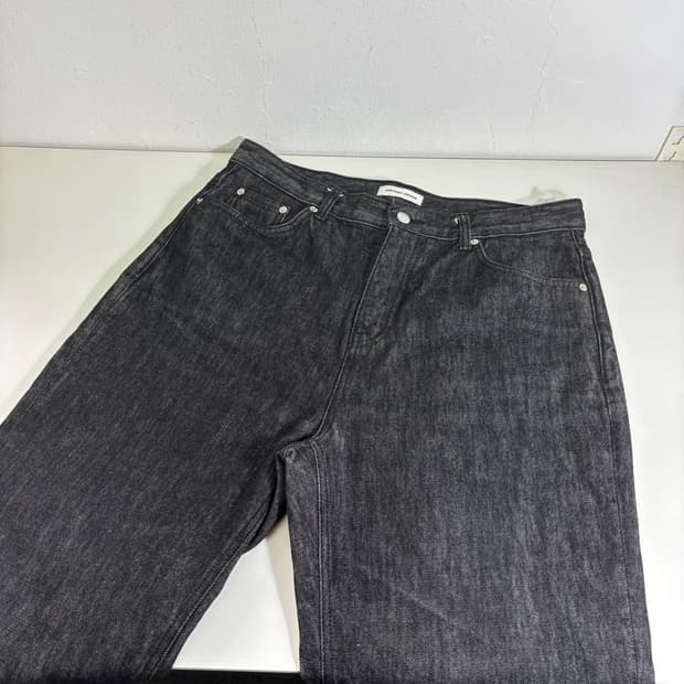 34 XL 블렌디드 인스턴트데님 히스토모 일자핏 청바지