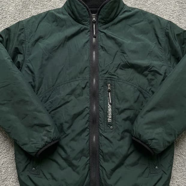 디스이즈네버댓 리버시블 플리스