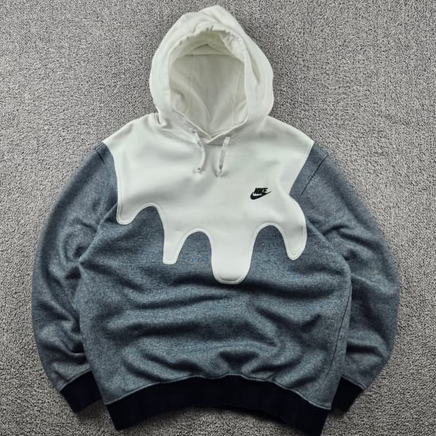 나이키 아플리케 커스텀 스웻 후드 티셔츠 ( L ) / 9359