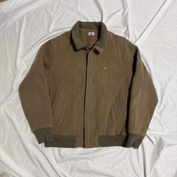 [100] 라코스테 모직 블루종자켓