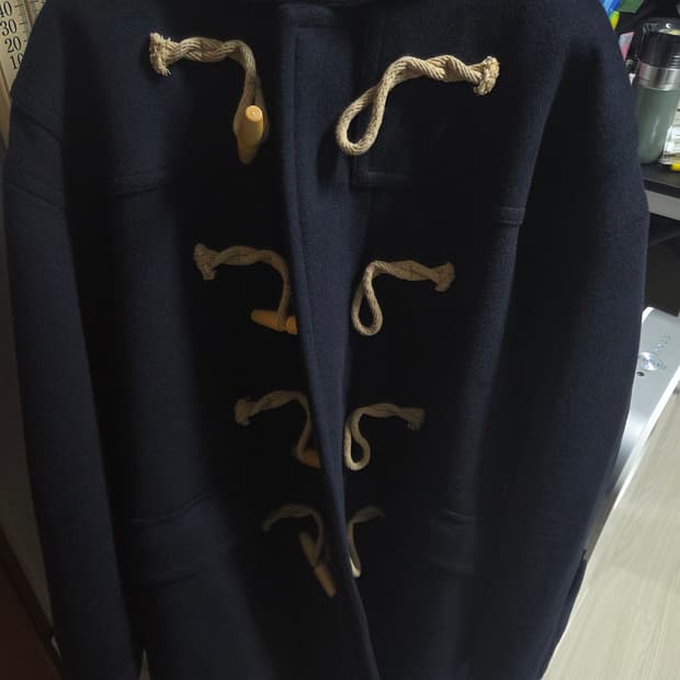 로파이 네이비 더플코트 L