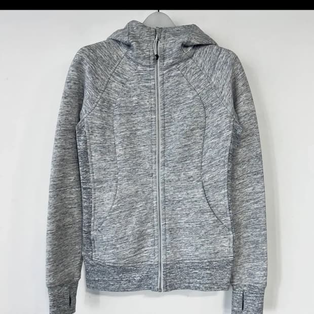 룰루레몬 스쿠바 집업 후디 멜란지그레이