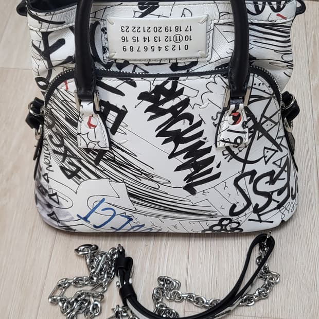 (중고)메종마르지엘라 5AC 그래피티 마이크로 백 2way 숄더백