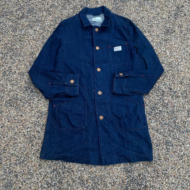 Coen by united Arrows 데님 코트 자켓