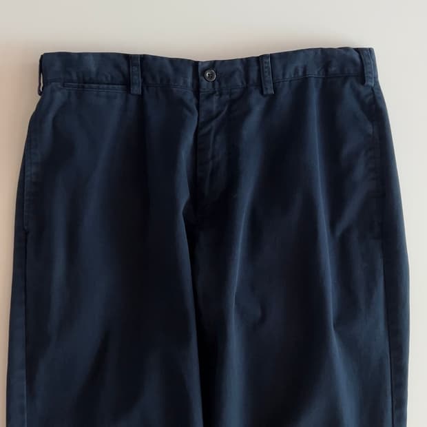 폴로 랄프로렌 네이비 코튼 팬츠 34/34