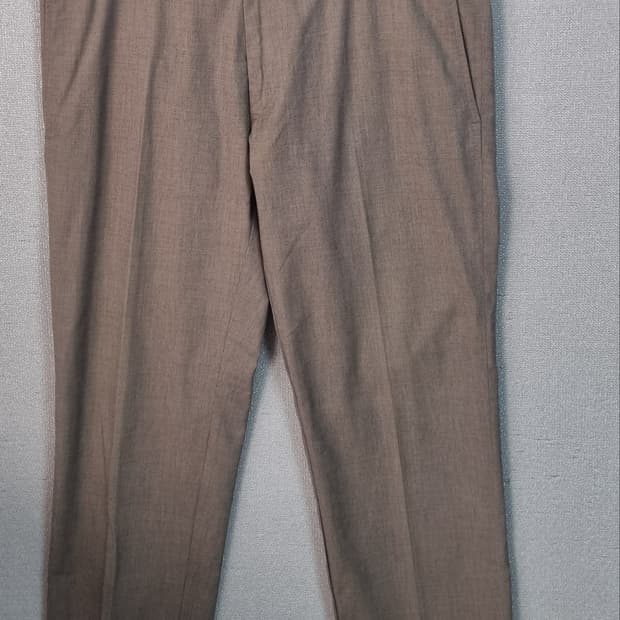 54사이즈) 휴고보스 브라운 코튼100% 슬랙스