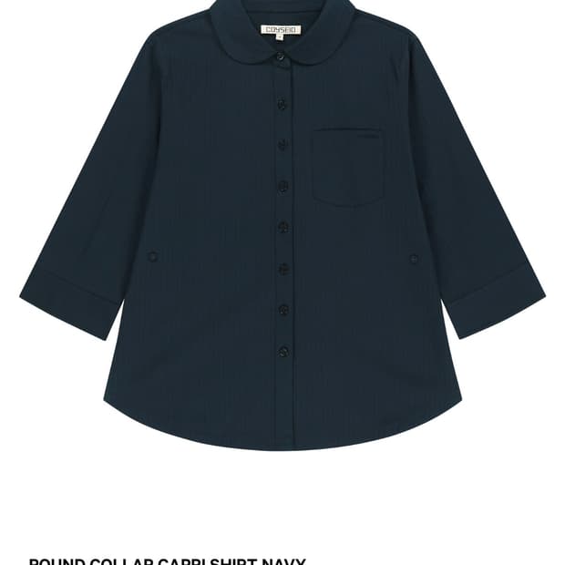 코이세이오 라운드카라 카프리 셔츠 2