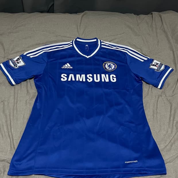 첼시 13-14시즌 유니폼 8번 램파드 마킹 L 사이즈