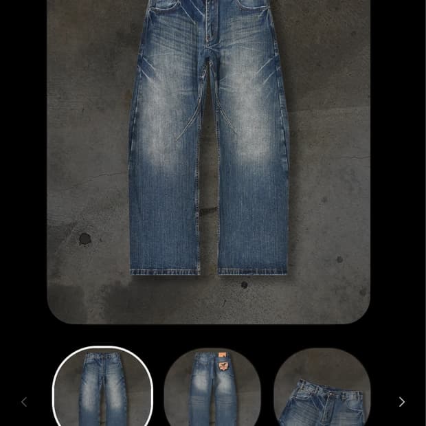 Ditch.LA CLAWMARK DENIM (DARK WASH)