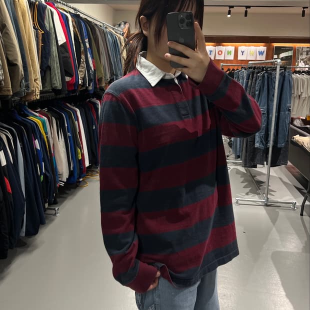 빈티지 럭비티셔츠