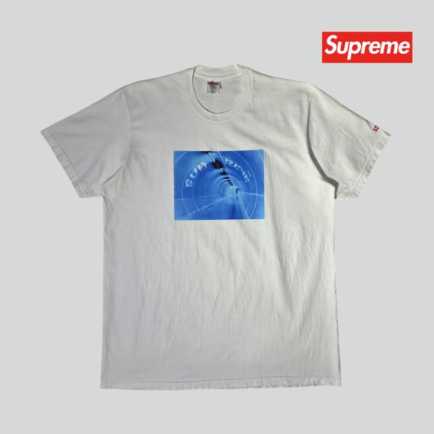 [L]슈프림 터널 티셔츠 화이트