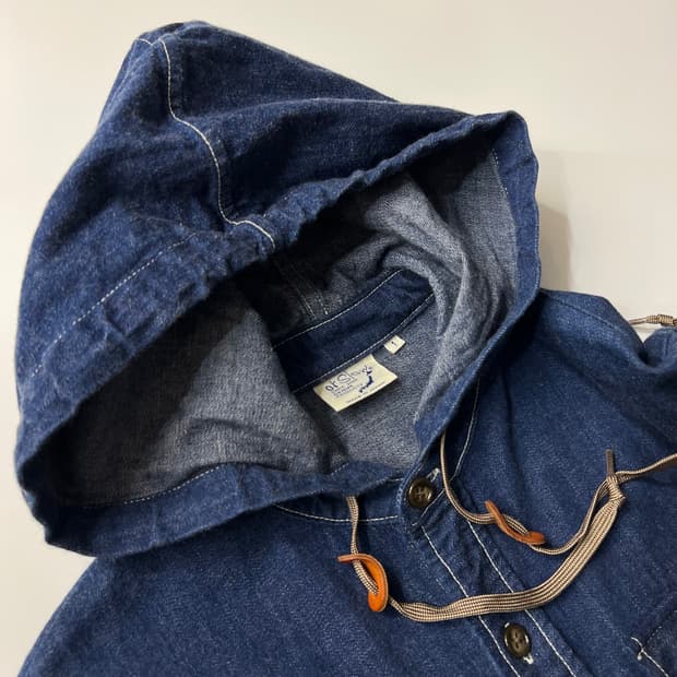 Orslow denime shirt hooded