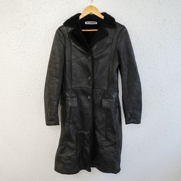 Vintage Jil Sander Shearling Coat