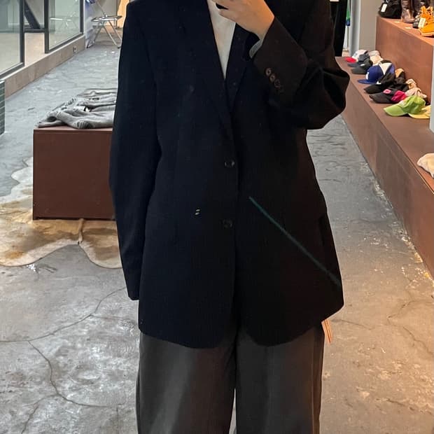베르사체 콜렉션 투버튼 블레이저 H594
