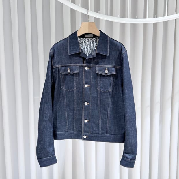 (S+/52) / 디올 오블리크 데님 청자켓