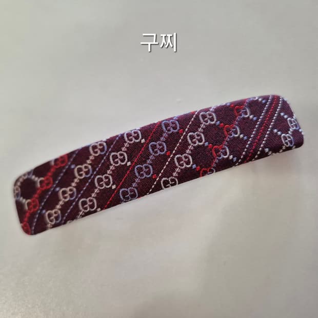 (정품원단)구찌 헤어 자동핀