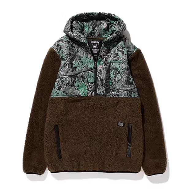 스투시x홀든 리얼트리 플리스