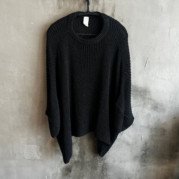 오 프로젝트 린넨 숏슬리브 니트