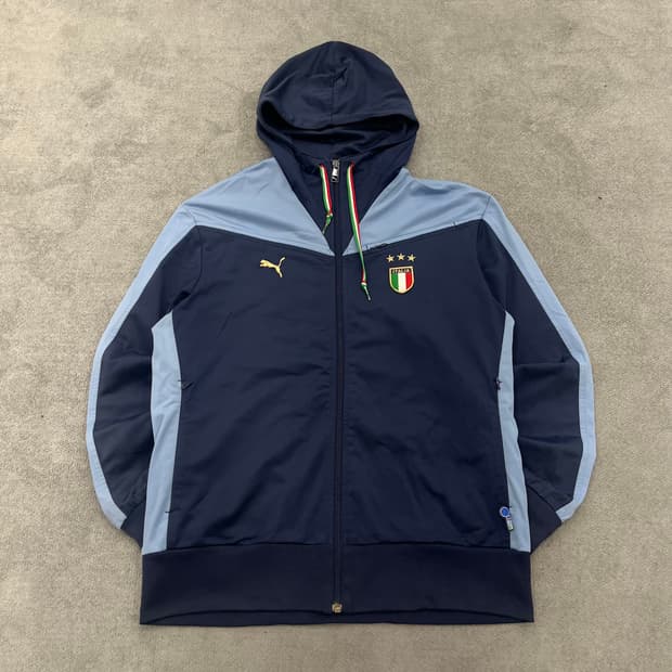 M 푸마 이탈리아 국대 후드 져지