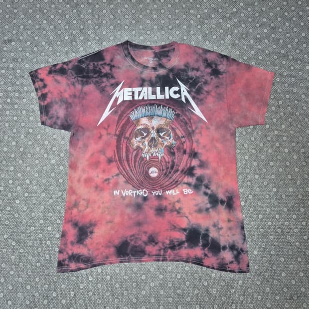 [M,실측 L] 메탈리카 오피셜 티셔츠 -149

총장 : 70
어깨 