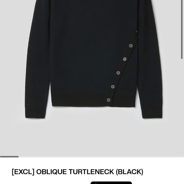 Mmic 터틀넥 니트