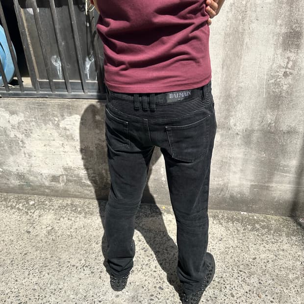 발망 15SS 왁스 코팅 바이커진