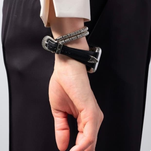 (네고가능)토가 애플워치 스트랩 (블랙)