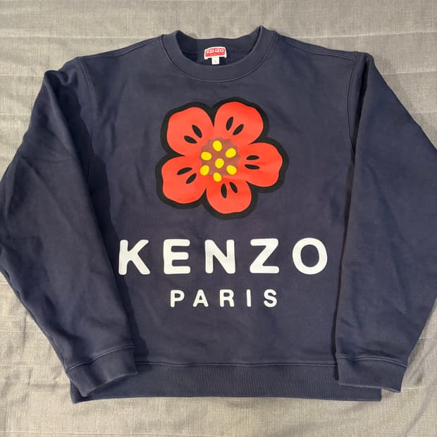 겐조 니고 플라워 맨투맨 s