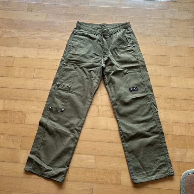 떠그클럽 thug pants khaki