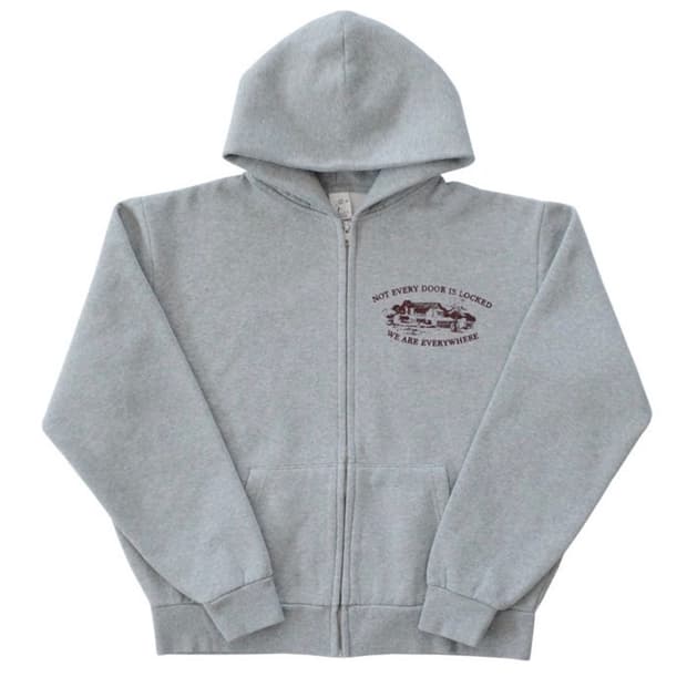 [L] 컬렉트피시스 후드집업 그레이