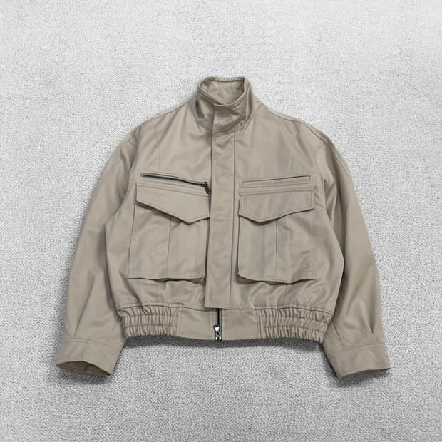 엘무드 Lmood 기어 트러커 자켓 베이지