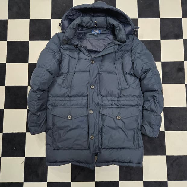 L 폴로랄프로렌 오리털 미드다운 패딩 자켓 