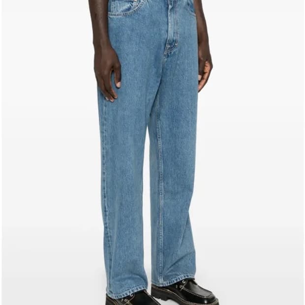 Our legacy third cut denim washblue