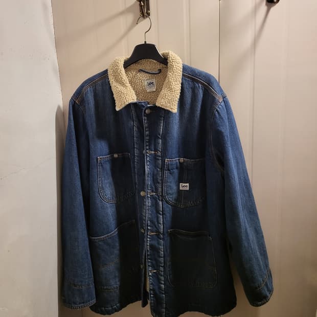 [XL]Lee 리 데님 쉐르파 워크 자켓