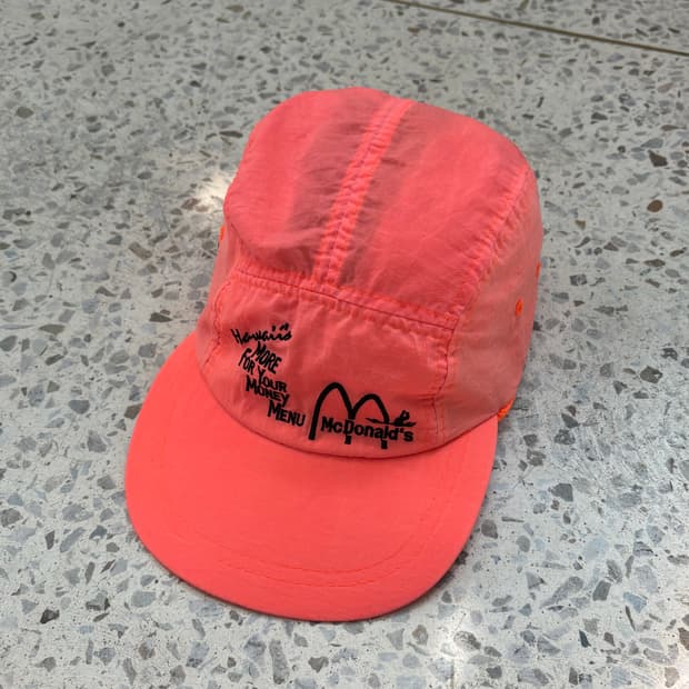 90s Mcdonald’s Hawaii 5panel Nylon Cap