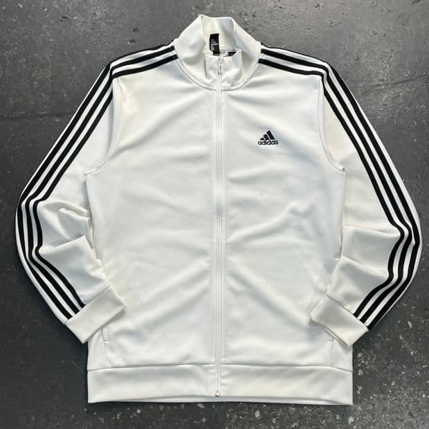 100 아디다스 화이트 져지