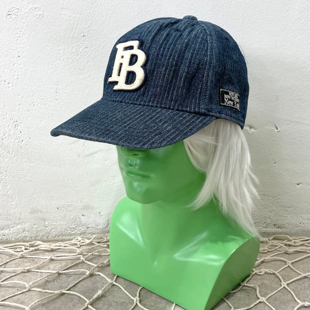 PB Stripe Denim Cap 